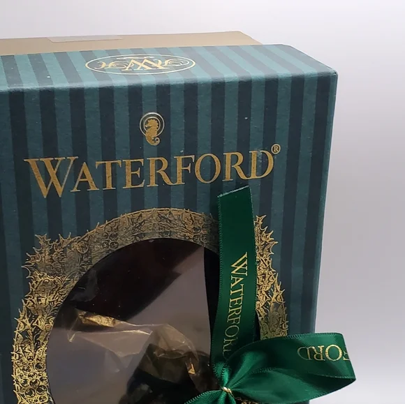 Waterford Holiday Heirlooms Joyous Season Balls (2) - Picture 6 of 11